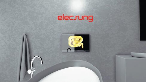 elecsung 32 بوصة تلفزيون ذكي بمرآة للحمام، لوحة لمس كاملة الشاشة 1080P IP66 مقاومة للماء نظام أندرويد 11.0 مع واي فاي وبلوتوث، M32-TS، موديل 2023 in Kuwait