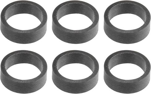 Fuel Injector O Rings Seals No.13537585261 Fuel Injector Repair Kit for BMW X5 2010-2013 for BMW 760Li 2008-2015 Rubber Black (Set of 6) in Saudi Arabia