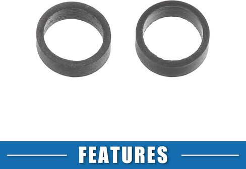 Fuel Injector O Rings Seals No.13537585261 Fuel Injector Repair Kit for BMW X5 2010-2013 for BMW 760Li 2008-2015 Rubber Black (Set of 6) in Saudi Arabia