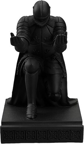حامل قلم Windbreaker Soldier Knight ملحق مكتبي شخصي، حامل للهاتف المحمول ووحدة التحكم في الألعاب، حامل جهاز هدية لعشاق العصور الوسطى (أسود) in Kuwait