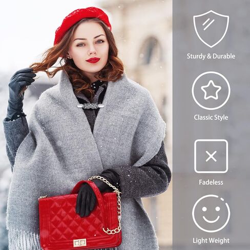 Ruisita 4 قطع سترة ريترو كليب العتيقة الزهور نمط سترة شال كليب خمر قميص اللباس بروش كليب للنساء الفتيات - أنماط متنوعة in Kuwait