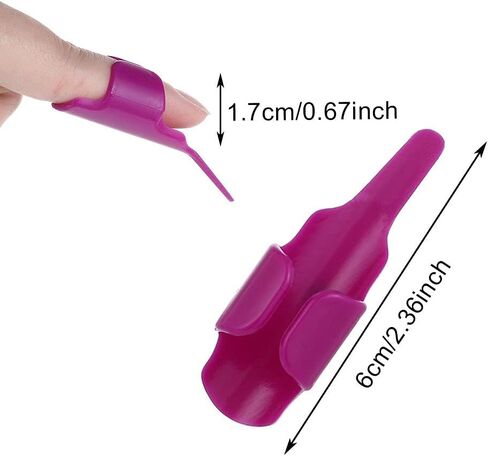 4pcs Plastic Adjustable Sewing Finger Open Design Household Sewing Finger Pusher Finger Gloves Sewing Accessories Effortless Cross Stitch Tools in Saudi Arabia