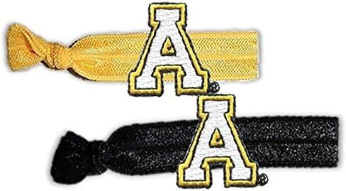 NCAA Appalachian State Mountaineers Pony Pair-AppSt، ذهبي أصفر/أسود، مقاس واحد in Kuwait