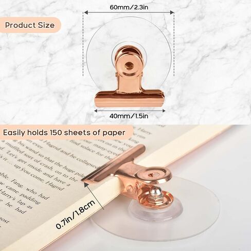 مشابك معدنية ذاتية اللصق، 12 قطعة ترقية مشابك ذاتية اللصق قوية للتعليق والتنظيم، مشبك زنبركي للملصقات الورقية المزخرفة للصور الجدارية للمدرسين والطلاب والمكتب المنزلي والمطبخ، أسود in Kuwait