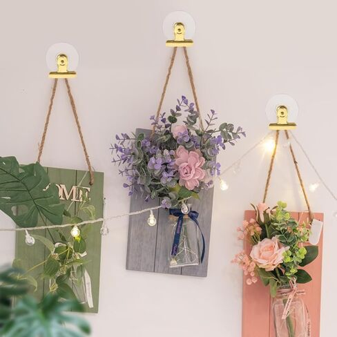 مشابك معدنية ذاتية اللصق، 12 قطعة ترقية مشابك ذاتية اللصق قوية للتعليق والتنظيم، مشبك زنبركي للملصقات الورقية المزخرفة للصور الجدارية للمدرسين والطلاب والمكتب المنزلي والمطبخ، أسود in Kuwait