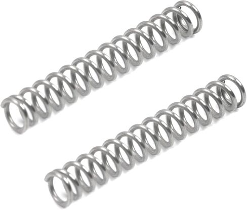 20pcs Compression Spring, Stainless Steel Springs, Coil Extended Spring Assortment for Crafts Toys (1.2×8×30mm) in Saudi Arabia