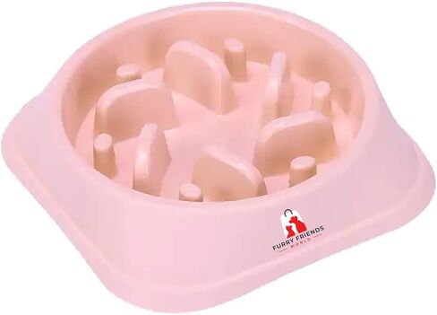 أوعية التغذية البطيئة للكلاب، تتميز بتصميم ألغاز مضاد للاختناق ووظيفة مضادة للانزلاق. صُنعت لإبطاء تناول الطعام، وتتضمن متاهة تمنع الانتفاخ من أجل سلالات MED إلى LRG (الوردي) in Kuwait