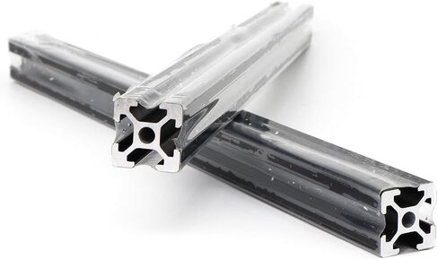 4Pcs 300mm Aluminum Extrusion 2020 Series European Standard T Slot Aluminum Profiles Rail for 3D Printer Parts Linear Rail Aluminum Profile Extrusion in Saudi Arabia