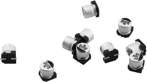 10PCS SMT Aluminum Electrolytic Capacitor Specialized Aluminum Electrolytic Capacitor for High Density Board Chip Type Demonstration or 16V 47UF in Saudi Arabia