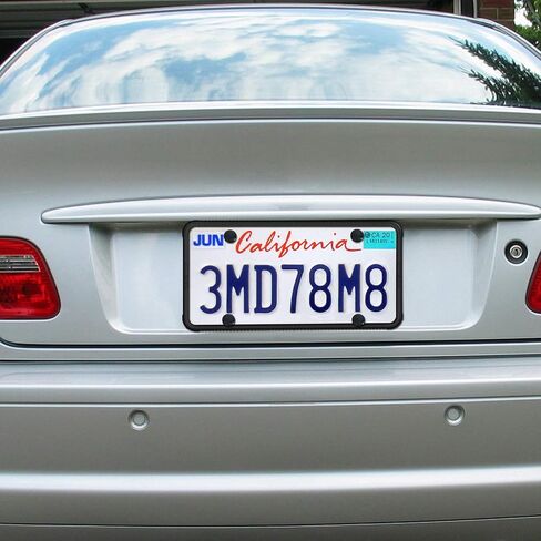 دعامة حامل لوحة الترخيص الخلفية لسلسلة BMW 1/2/ 3/5 / 6/ X، 328i 323i 528i M3، Mini Cooper، إطار علامة سيارة صندوق السيارة مع مسامير، استبدل 51187160607 511882380615 in Kuwait