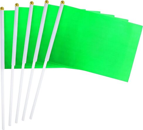 25 Pack Pink Colour Flag Pure Solid Pink Flag Small Mini Flags On Stick, Color Decoration School Decoration Office decoration Home decoration in Saudi Arabia