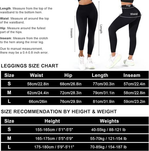 Workout Leggings for Women - Seamless Gym Leggings Butt Lifting Leggings for Women Tummy Control Scrunch Butt Leggings in Saudi Arabia
