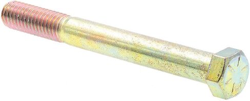 Prime-Line 9105694 Hex Head Cap Screws, Grade 8, 7/16 In.-14 X 4 In., Grade 8 Yellow Zinc (10 Pack) in Saudi Arabia
