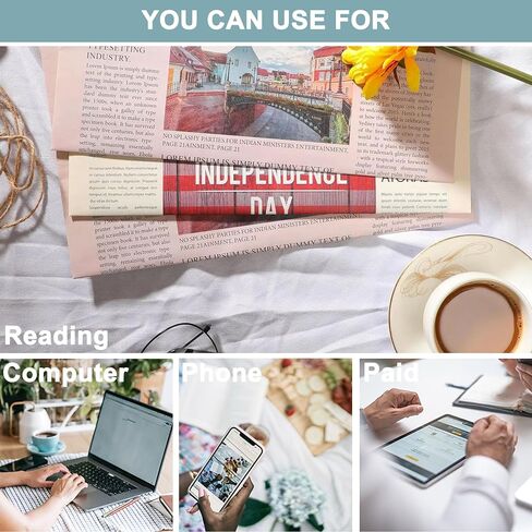 5 عبوات من نظارات القراءة بنصف إطار من قطعة واحدة للنساء والرجال، قارئات مريحة بضوء أزرق مرن للكمبيوتر وخفيفة الوزن in Kuwait