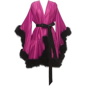 أردية من الريش والفراء، فساتين زفاف من الساتان والحرير، ملابس داخلية مثيرة لعيد الميلاد، ثوب نوم، رداء حمام، ملابس نوم للنساء in Kuwait