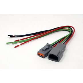 مجموعة ضفيرة موصل DTM الألمانية، سلك 20AWG GPT (صنع في الولايات المتحدة الأمريكية) (3، رمادي) in Kuwait