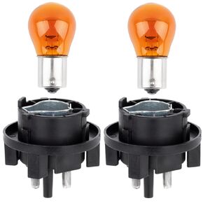 2PCS Turn Signal Light Socket Holder Fit for Mercedes-Benz CLK 320 430 E320 E420 E430 E55 AMG Repalce OE A0008269182 with Light Bulb Single-Filament in Kuwait