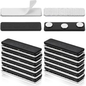 12 Pairs Magnetic Curtain Weights with Adhesive Waterproof Magnets for Blackout Curtains Outdoor Patio Mosquito Net Gazebos Cabanas Flag and Indoor Use Secure Name Tags ID Badges in Heavy Wind in Kuwait