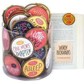 Reading Rewards Clip Over The Page Wordy Bookmarks for Kids - Fun Bookmarks for Children, Classroom Prizes, Motivational Book Markers, Planner Accessories - Book Marks for Reading Women - 75 Pack in Kuwait