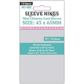 Sleeve Kings Mini Chimera Card Sleeves (43x65mm) - 110 Pack, 60 Microns in Kuwait