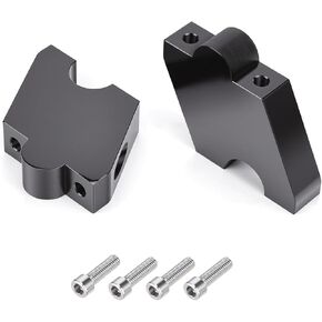 2" Motorcycle Adjustable Handlebar Risers Kit for Can-Am Ryker 600/900/ 900 Rally 2019-2025, Ryker 900 Sport 2022-2025, CNC Aluminum Handle Bar Riser Mount Clamps, Handlebar Risers Replacement in Kuwait