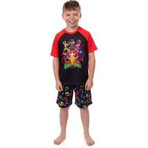 INTIMO Power Rangers Pajamas Boys' Mighty Morphin Kids Short PJ Sleep Set in Kuwait