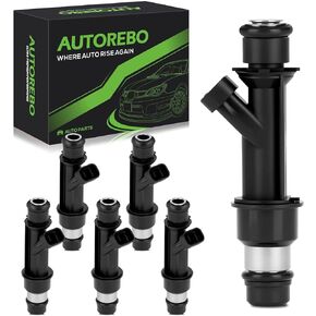 Fuel Injectors Set of 6 Compatible with Ford Explorer 1997-1998, Ranger 1997, Aerostar 1997, V6 4.0L Petrol # 0280155735, 84212202, 0 280 155 735 in Kuwait