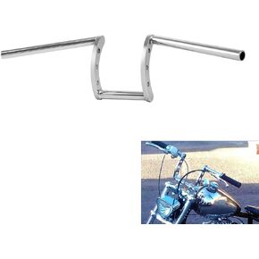 XMT-MOTO Drag Handlebars 1" Z Bars For Harley Triumph Victory BSA Custom Chopper Bobber in Kuwait
