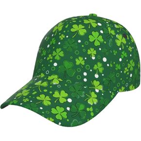 St. Patrick's Day Baseball Cap, Irish Green Clover Trucker Hat for Men Women, Fashion Adjustable Sun Visor Dad Hat in Kuwait