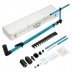 أداة قياس تصغير مقياس ترام الجسم التلقائي (7.8 بوصة - 88.5 بوصة / 200-2250 مم) - هيكل من الألومنيوم للطيران عالي الدقة مع مستوى الروح والمسبار المغناطيسي لإصلاح تصادم إطار الهيكل in Kuwait