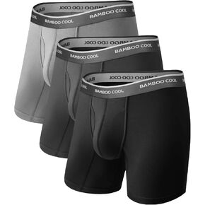 BAMBOO COOL Breathable Men's Underwear Modern Multipack Comfortsoft Moisture-Wicking Boxer Briefs 6 Pack in Kuwait