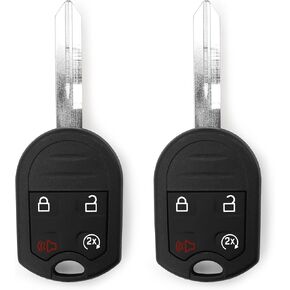 Ford Key Fob Replacement Remote Car Keys 4-Button Keyless Entry (2PCS) 315MHz Fit for 2011-2016 Ford F-150 F-250 to F-750 FCC ID CWTWB1U793 OUC6000022 in Saudi Arabia