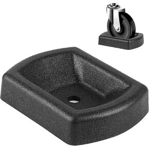 Rubber Wheel Dock for Trailer, Heavy Duty Jack Wheel Chock Stopper Fits 6" Caster, Travel Trailer Wheel Dock Jack Wheel Stabilizer for RV, Boat, Camper and Caravans in Saudi Arabia