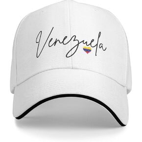 Venezuela Libre Baseball Cap Unisex Breathable Glacier Caps White in Saudi Arabia