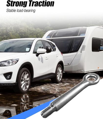 Front Tow Hook Fit for Mazda 3 2014-2025 6 2014-2021 CX-5 2013-2025 CX-3 2016-2021 CX-9 2016-2023 CX-30 2020-2023 MX-5 Miata 2016-2025 MX-30 EV 2022-2023 Replace KD53-50-EJ1B in Kuwait