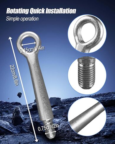 Front Tow Hook Fit for Mazda 3 2014-2025 6 2014-2021 CX-5 2013-2025 CX-3 2016-2021 CX-9 2016-2023 CX-30 2020-2023 MX-5 Miata 2016-2025 MX-30 EV 2022-2023 Replace KD53-50-EJ1B in Kuwait