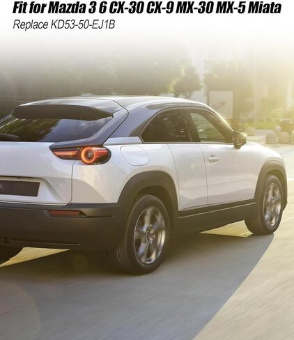 Front Tow Hook Fit for Mazda 3 2014-2025 6 2014-2021 CX-5 2013-2025 CX-3 2016-2021 CX-9 2016-2023 CX-30 2020-2023 MX-5 Miata 2016-2025 MX-30 EV 2022-2023 Replace KD53-50-EJ1B in Kuwait