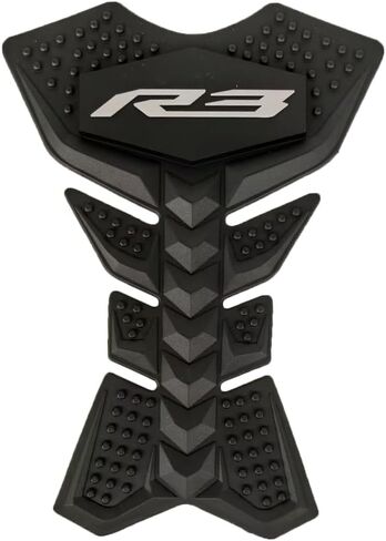 Gas Fuel Tank Emblem Sticker Decal Rubber Raise Up Compatible with Yamaha YZF R3 in Kuwait