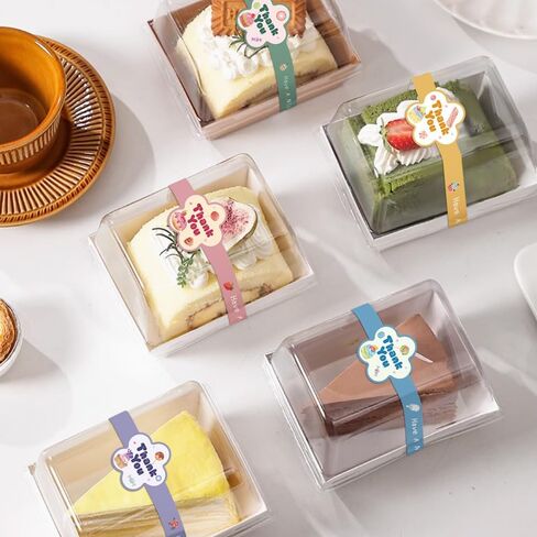 7.9 inch Long Thank You Stickers Small Busines 150 Pcs Cute Flower Shaped Have A Nice Day Self-Adhesive Sealing Baking Labels Handmade Food Tamper-Proof Bakery Sticker for Baked Goods Packaging in Kuwait