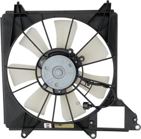 Garage-Pro Cooling Fan Assembly Compatible with Acura RLX 2014-2020 Radiator Fan, Passenger Side, 3.5L, Single fan in Saudi Arabia