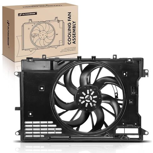 A-Premium Engine Radiator Cooling Fan Assembly with Brushless Motor Compatible with Select Mazda 3 2021 2022 2023, 2.5L in Saudi Arabia