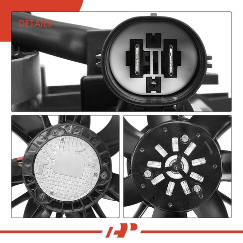 A-Premium Engine Radiator Cooling Fan Assembly with Brushless Motor Compatible with Select Mazda 3 2021 2022 2023, 2.5L in Saudi Arabia