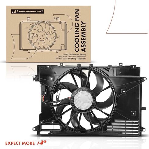 A-Premium Engine Radiator Cooling Fan Assembly with Brushless Motor Compatible with Select Mazda 3 2021 2022 2023, 2.5L in Saudi Arabia