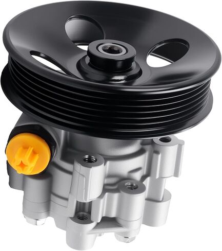 Power Steering Pump 20-69989 with Pulley for 2006-2011 Impala 3.5L, for 2006-2011 Impala 3.9L, for 2006-2007 Monte Carlo 3.5L 3.9L 5.3L, Replace OE 96-69989, 15267585, 88964571 in Saudi Arabia