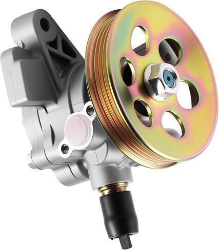 Power Steering Pump 20-69989 with Pulley for 2006-2011 Impala 3.5L, for 2006-2011 Impala 3.9L, for 2006-2007 Monte Carlo 3.5L 3.9L 5.3L, Replace OE 96-69989, 15267585, 88964571 in Saudi Arabia