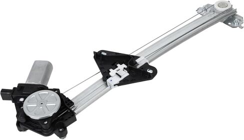 751-623 AMCCM Rear Driver Side Power Window Regulator W/Motor Replacement for 2009 2010 2011 2012 2013 2014 for Honda for Fit in Kuwait
