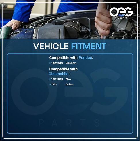 OEG Parts New Front Driver Side Left LH Manual Window Regulator Compatible With Oldsmobile Alero 1999-04, Oldsmobile Cutlass 1999, Pontiac Grand Am 1999-04, 11R627 1554-1776L 22619449 22697443 740-590 in Saudi Arabia