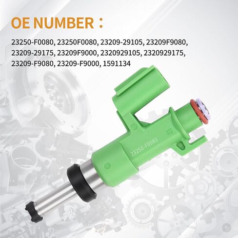 4PCS Fuel Injectors 10 Holes Compatible with Lexus ES300h 19-22, ES250 21-22, for Toyota Camry 18-22, for RAV4 Avalon 19-22, Sienna 21-22, Highlander 2020-2022 L4 2.5L Replace 23209-29175 in Saudi Arabia