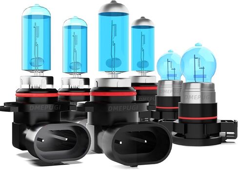 Light Bulbs Compatible with Chrysler 300 2011-2015 Headlight Bulbs, 9012 High/Low Beam Headlight Bulbs, Halogen Lights, Pack of 2 in Kuwait