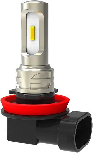 Alla Lighting PGJ19 Base LED Upgrade H8 H11 Fog Lights/DRL Bulbs H16 H1155 711 64211, 6000K Xenon White in Saudi Arabia